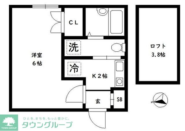 Zeal Nakanoの物件間取画像